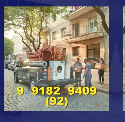 Frete rápido! Não perca tempo, chame agora e garanta sua mudança com segurança!