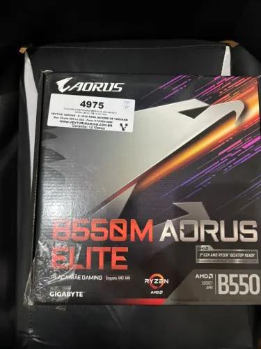 Placa mãe B550M AORUS ELITE am4