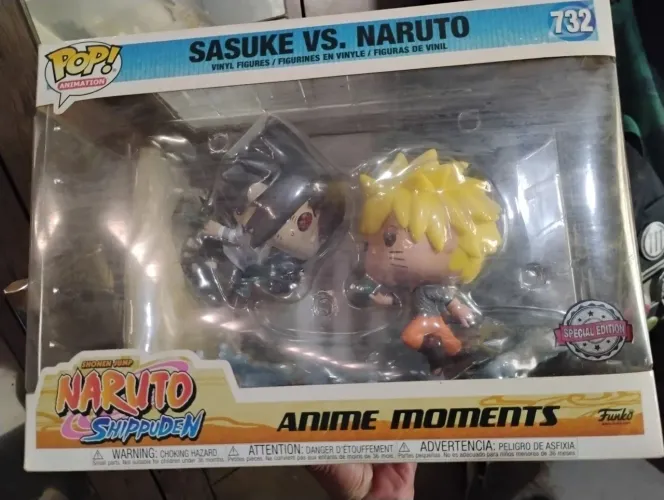 Funko Pop Moment Naruto Shippuden 732 Sasuke Vs. Naruto