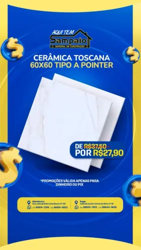 Cerâmica toscana 60x60