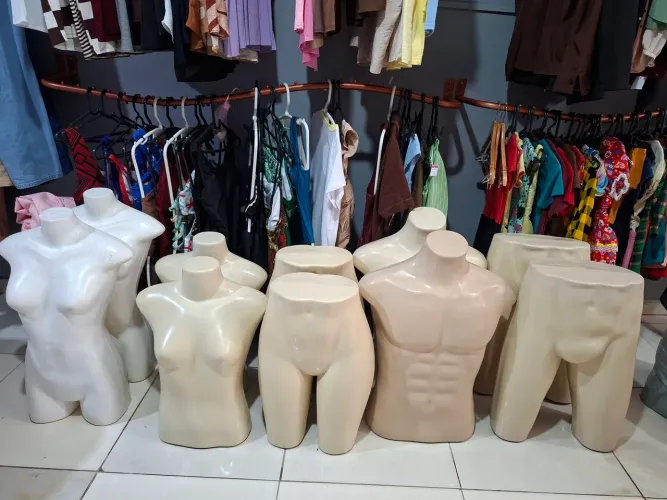 Vendo manequins busto quadril 30 reais