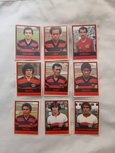 Futebol cards ping pong  - Atlético Paranaense 