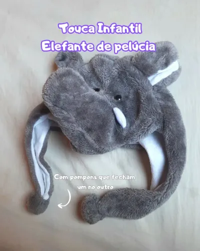TOUCA INFANTIL PELÚCIA