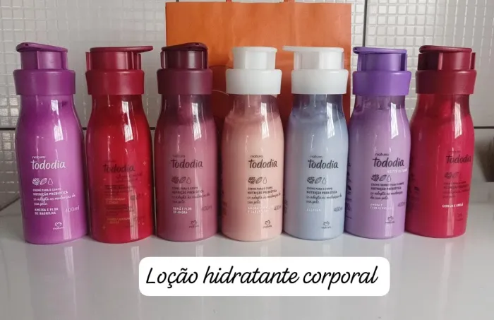 Loção hidratante corporal natura