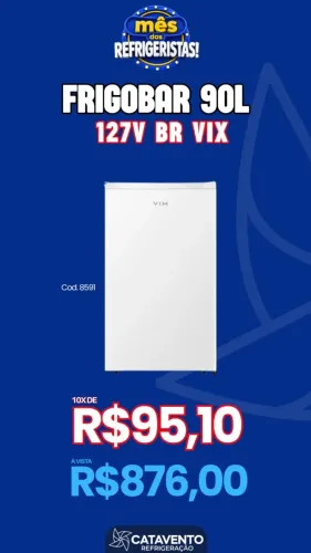 Frigobar 90 litros Vix 127v