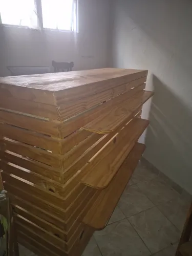 Balcão de Pinus Moderno Artesanal - Lindo e Funcional