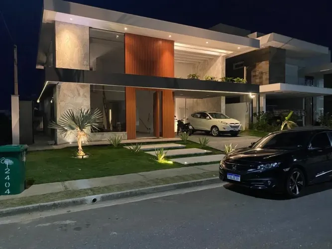 Locação de Casa de Alto Padrão no Royal Boulevard | Piscina, Jacuzzi e Rooftop