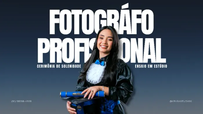 Fotógrafo Profissional - Cerimônia de Solenidade e Formatura