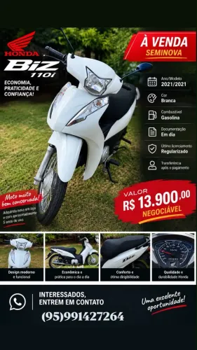 Vende se moto biz