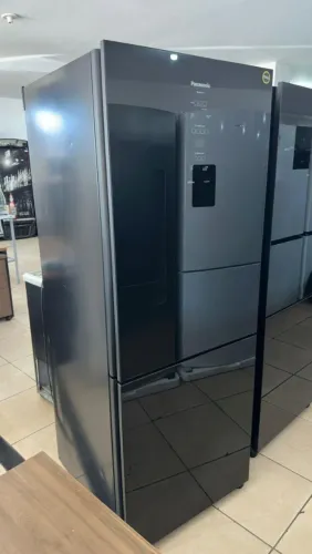 Geladeira Panasonic Espelhada - Com Avarias