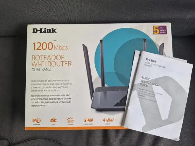 Roteador Wi-Fi Tenda AC10 Gigabit - AC1200 - Dual Band 2.4GHz e 5GHz