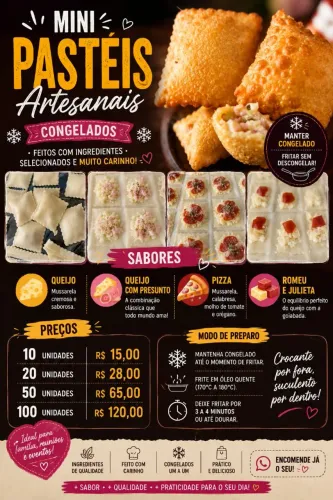 Mini pastéis