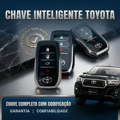 Chave Presencial Toyota Hilux e SW4 | PROMOÇÃO 