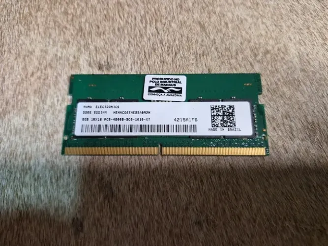 Memoria RAM 8GB DDR5 4800 HANA ELECTRONICS (BRASIL) USADO
