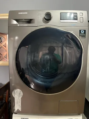 Vendo lava e seca de inox Sansung 10 kilos 