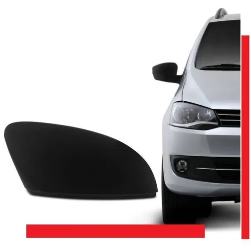 Capa do retrovisor moldura Aplique Preto Fox 2010. valor unitario palef hokce
