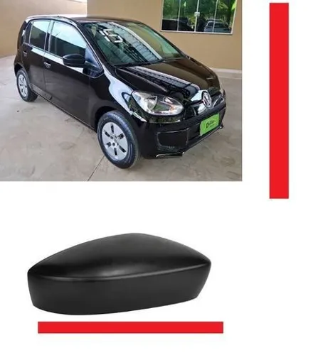 Capa do retrovisor moldura Aplique Preto vw up sem pisca valor unitario