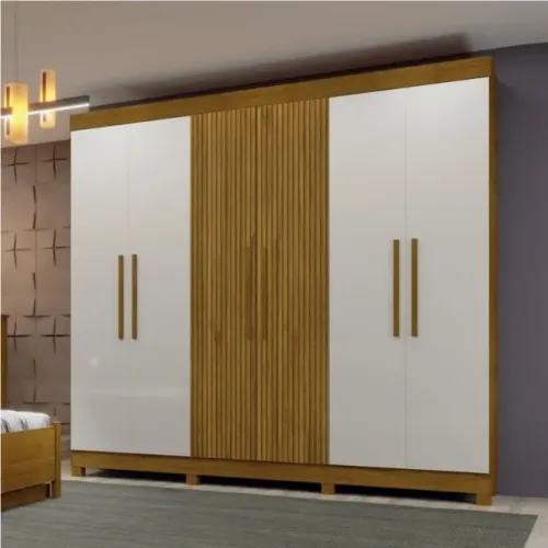 Roupeiro América 100% MDF Larg. 2.20m Leifer RF