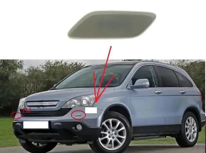 Tampa Esguicho Farol Esquerdo Honda Crv Cr-v 2007 2008 2009 2010 2011