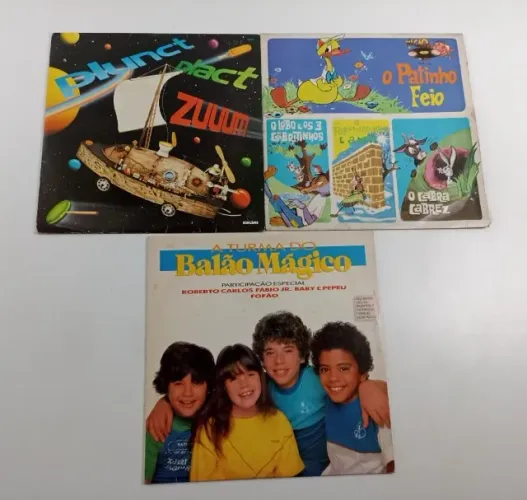 Lp Infantil Balão Mágico-plunct Plact Zuum - Patinho Feio