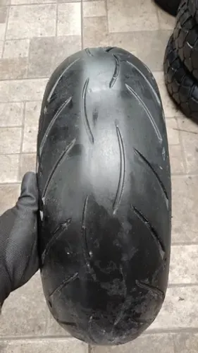 Pneu Moto Usado Metzeler Sportec M5 Interact 190/55-17