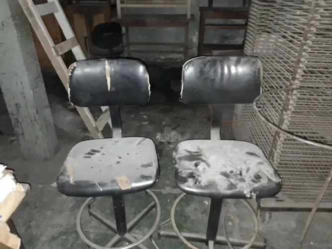 Cadeiras rotativas