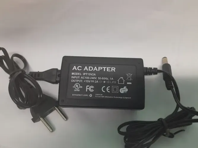 Carregador Para Caixa de Som 15 Volts 2 Amperes  Original
