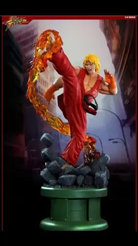 Ken Masters Dragon Flame Exclusivo PCS Street Fighter