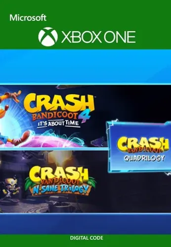 Crash 4 jogos Xbox one 