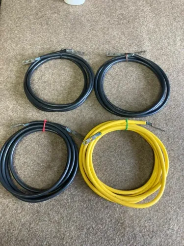 Cabo Flexivel de Cobre 4 AWG  (21 mm ²) com terminais de cobre