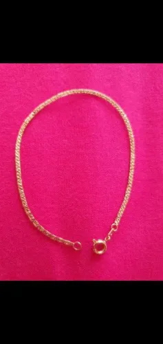 Pulseira folheada ouro