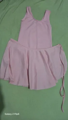 Conjunto de Ballet Infantil - Rosa R$100,00