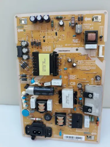 Placa de fonte tv Samsung. Un49j5200ag. Usada porém Boa.