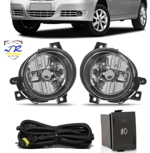 Kit Farol De Milha Gol G4 2006 2007 2008 2009 2010 2011 2012 2013 2014 Neblina Auxiliar