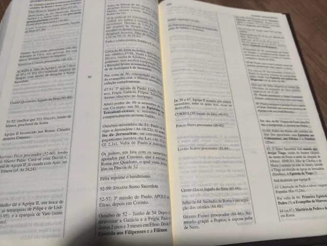 Livro Antigo Biblia de Jerusalém - Capa Dura - Raro
