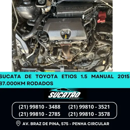 Motor de Etios 1.5 Manual 87km 