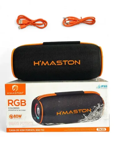 CAIXA DE SOM HMASTON TN35 RGB
