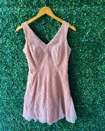 VESTIDO DE FESTA ROSÊ