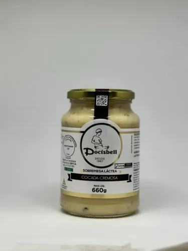 Doce de Cocada Cremosa pura e com frutas