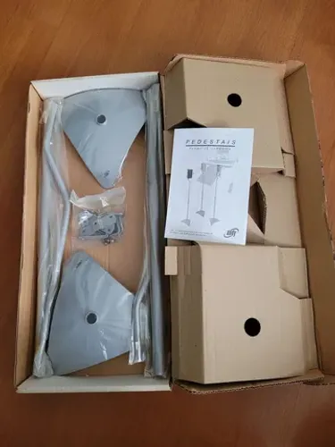 Par de Suportes NOVOS Para Caixa Acústica Surround 