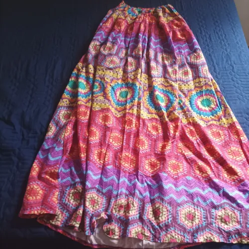 Saia longa estampa P