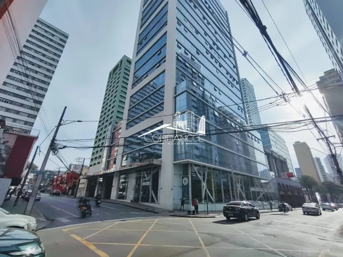 Sala mobiliada à venda no Centro, Curitiba - PR | Confiancce Imóveis