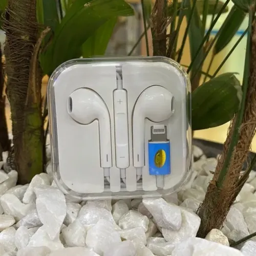 Fone De Ouvido Com Fio Lightning Para iPhone 