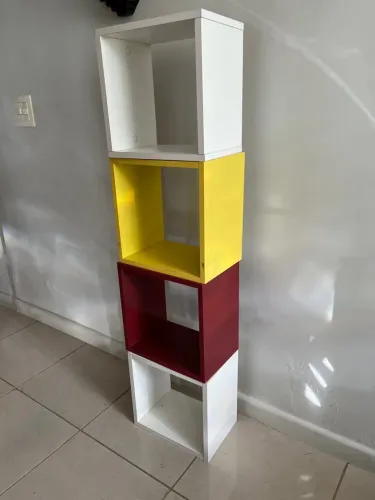 Estante Cubo Decorativa Colorida