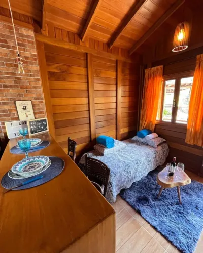 Curtir o inverno capixaba agora ficou fácil, chacara terra arenosa chalés e casa
