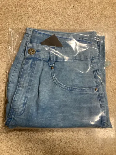 Bermuda Jeans Masculina Azul