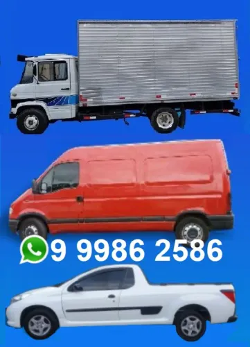 Fretes -99986.2586- mudanças pequenos cabral pequenas Juveve cascatinha frete