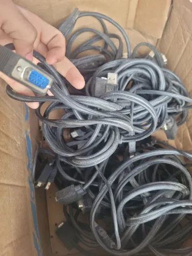 Cabo VGA grande preto 3m+