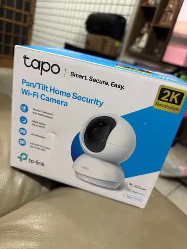 Câmera de Segurança IP TP-Link Tapo C210 Resolução 3MP 2304 x 1296 Definição 2K 
