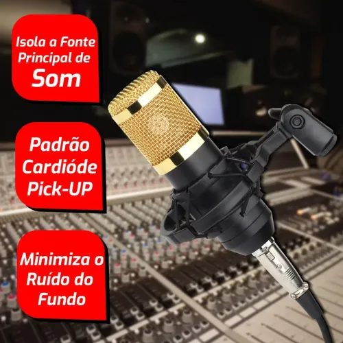 Microfone Condensador BM800